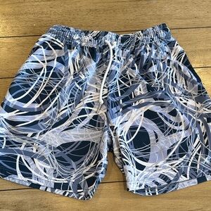 The Drip Shop - Kids' Blue Patterned Shorts